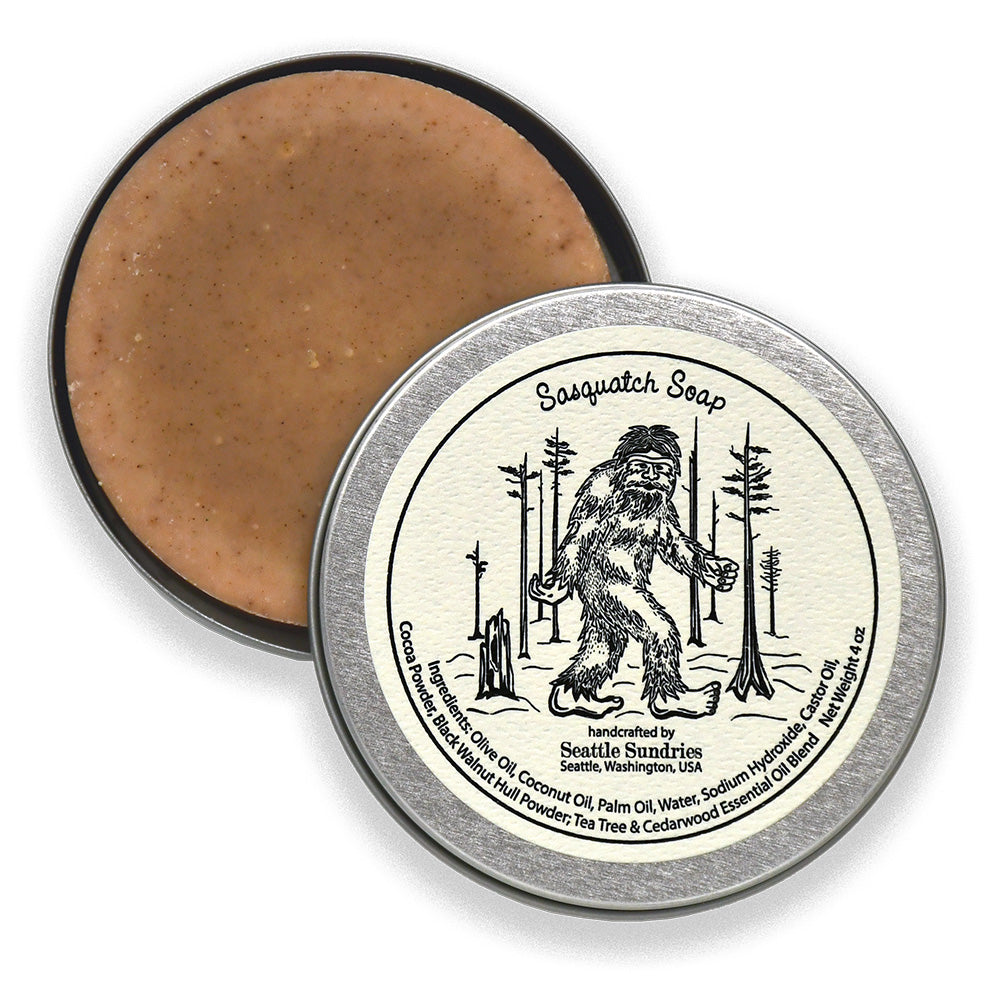 Squatchin' Country - Bigfoot large foot soap bar – The Butte Copper Company
